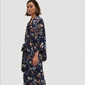 Floral kimono dress